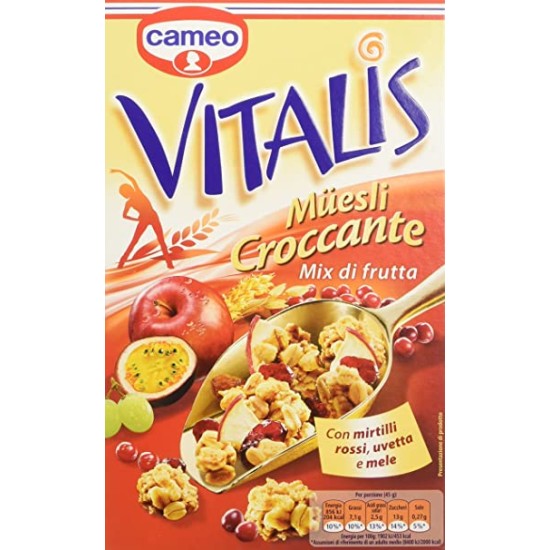 CAMEO VITALIS MUESLI FRUTTA