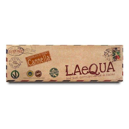 LAeQUA - Cioccolata di Modica alla cannella BIO 60 g