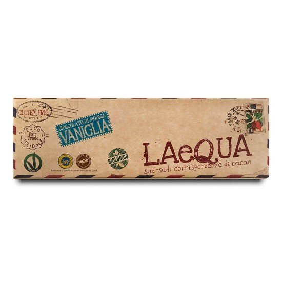 LAeQUA - Cioccolata di Modica alla vaniglia BIO