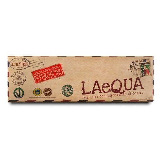 LAeQUA - Cioccolata di Modica al peperoncino BIO 60 g