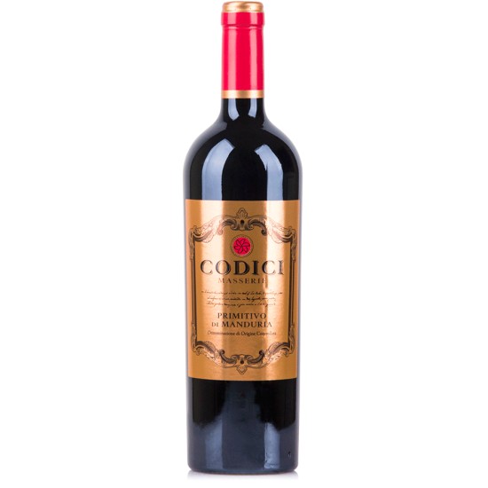 CODICI MASSERIE PRIMITIVO DI MANDURIA ROSSO 