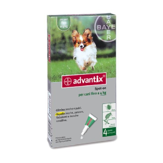 ADVANTIX SPOT-ON 0-4 KG