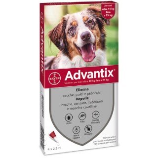 ADVANTIX SPOT-ON 10-25 KG ADVANTIX SPOT-ON 10-25 KG