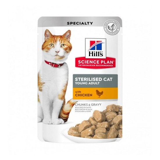 HILLS GATTO STERIL.POLLO GR85