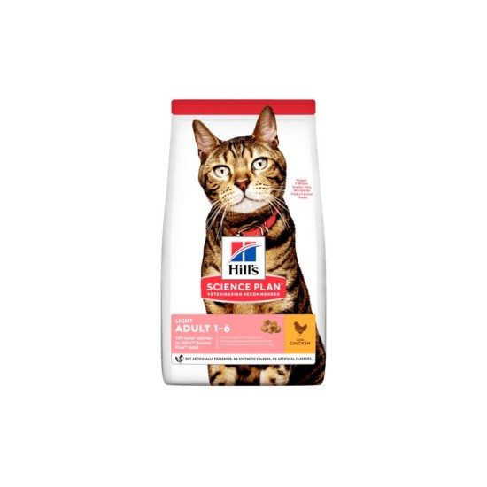 HILLS GATTO LIGHT POLLO KG 1,5