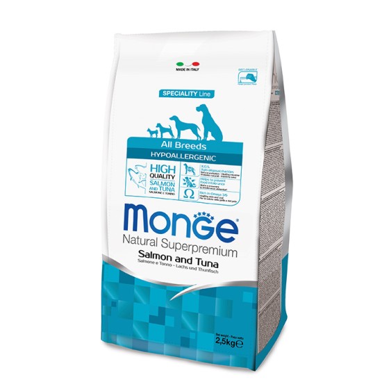 MONGE S.P.ALLBREEDS AD.HYP.SAL/TON 12 KG