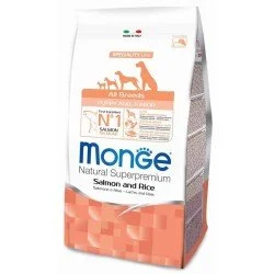 MONGE S.P.ALLBREEDS PUP.SAL/RIS 12 KG