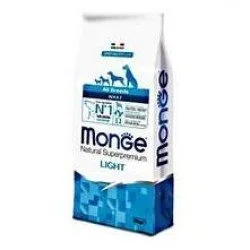 MONGE S.P.ALLBREEDS LIGHT SA/RI 12 KG