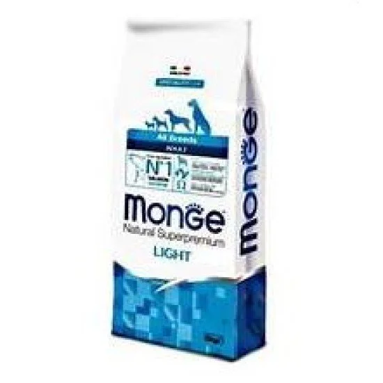 MONGE S.P.ALLBREEDS LIGHT SA/RI 12 KG