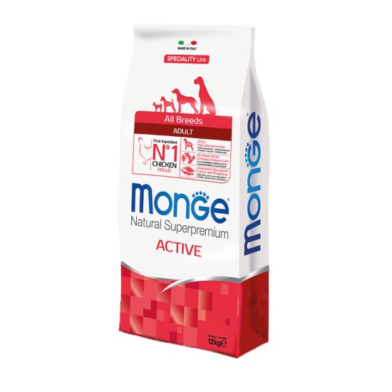 MONGE S.P.ALLBREEDS ACTIVE POLLO 12 KG