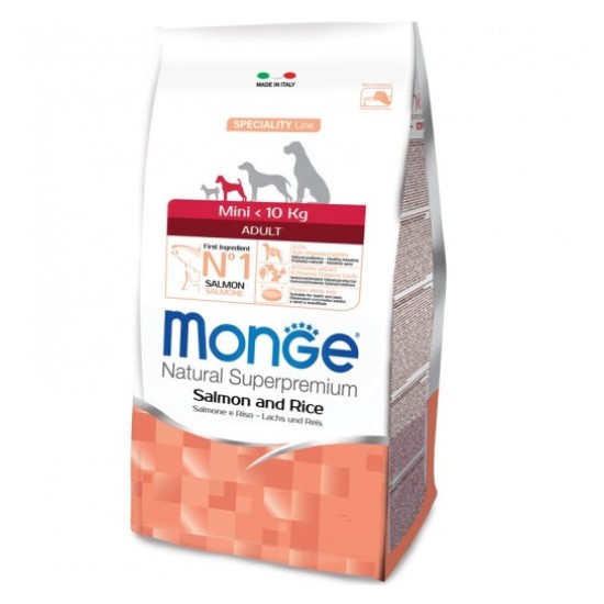 MONGE SUPER P.AD.MINI SALM. 7,5 KG