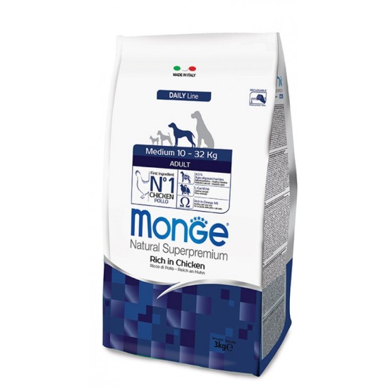 MONGE SUPER P.AD.MEDIO SENIOR 3 KG