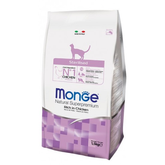 MONGE CAT STERILIZED 1,5 KG