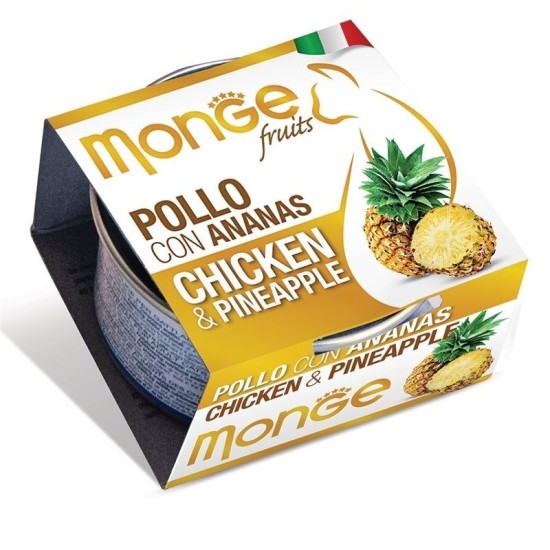 MONGE FRUIT.POLLO/ANANAS 