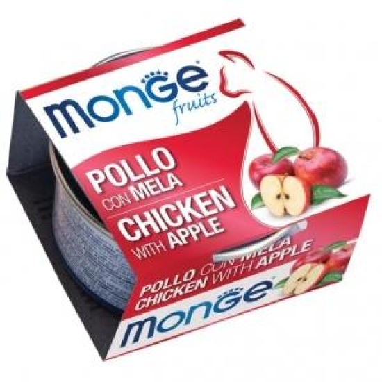 MONGE FRUIT POLLO/MELA 