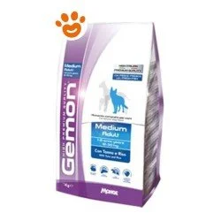 MONGE GEMON AD.MEDIO TON/RISO 15 KG