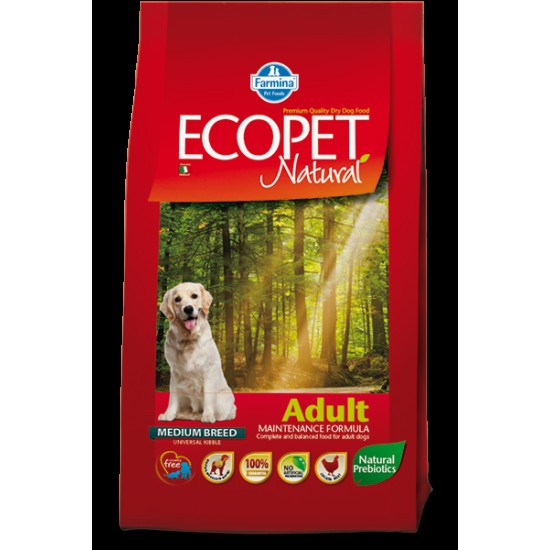 ECOPET NATURAL ADULT MD KG 12