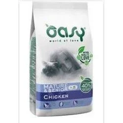 OASY DRY CAT MATURE POLLO 300G