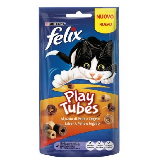 FELIX PLAYTUBES POLLO E FEGATO 50 GR