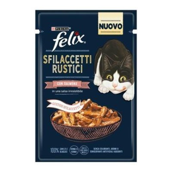 FELIX SFILACCETTI RUSTICI SALMONE 