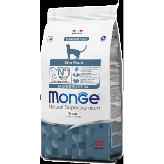 MONGE CAT STER.TROTA 10 KG