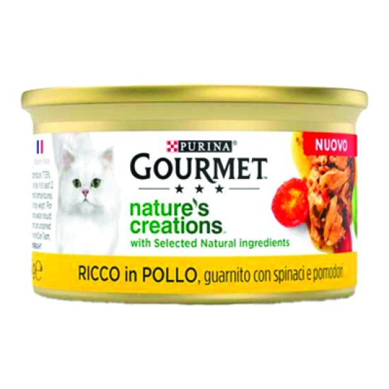 GOURMET NATURE RICCO IN POLLO GR 85