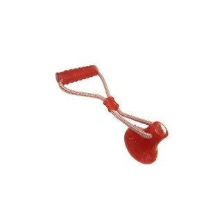 GIOCO CANE PULL&PLAY C/STICK ROSSO