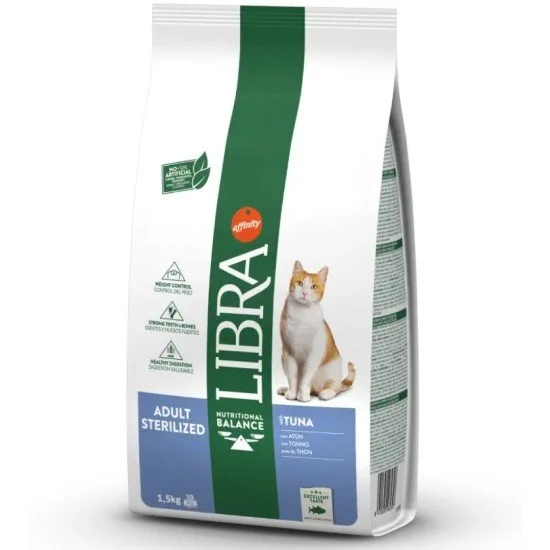 LIBRA CAT STERILIZED TONNO 10 KG LIBRA CAT STERILIZED TONNO 10 KG