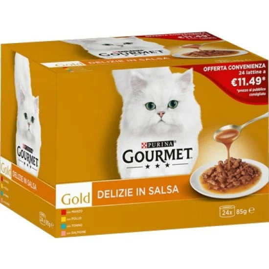 GOURMET GOLD DELIZIE IN SALSA MULTIP.X24