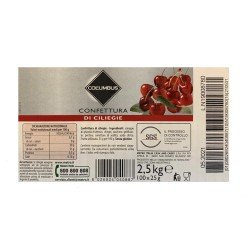 CONF CILIEGIA COLUMBUS MONODOSI PLASTICA N. 100 X GR 25 CONF CILIEGIA COLUMBUS MONODOSI PLASTICA N. 100 X GR 25