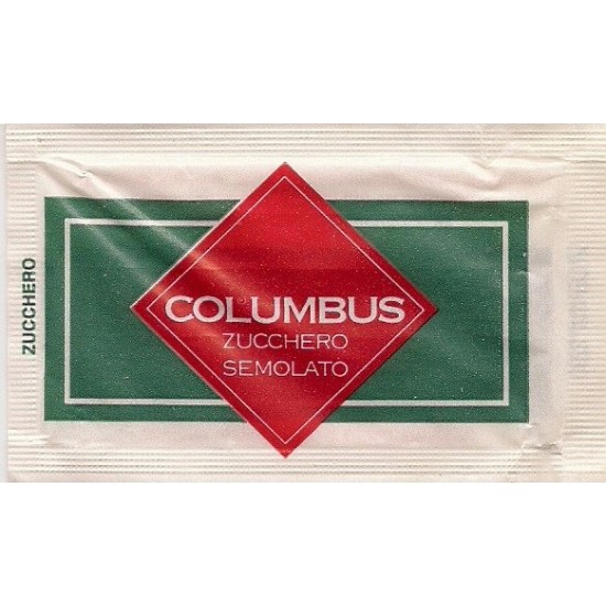 ZUCCHERO BIANCO COLUMBUS BUSTINE N. 200 X 4 GR