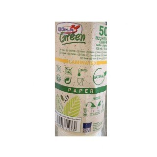 BICCHIERI CAFFE' DI CARTA X 50 BICCHIERI CAFFE' DI CARTA X 50
