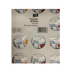 YOGURT INTERO CON FRUTTA ARO N. 20 X 125 GR YOGURT INTERO CON FRUTTA ARO N. 20 X 125 GR