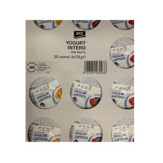 YOGURT INTERO CON FRUTTA ARO N. 20 X 125 GR
