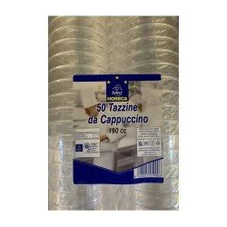 BICCHIERI CAPPUCIO/THE COMPOSTABILI 50 PZ BICCHIERI CAPPUCIO/THE COMPOSTABILI 50 PZ