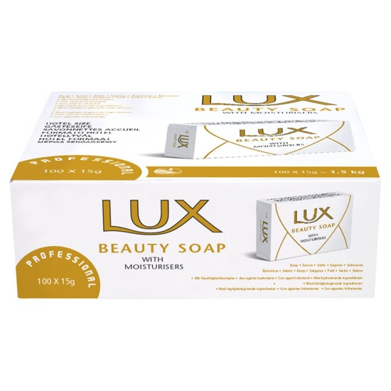 SAPONETTE DETERGENTI MONODOSE GR 15 X 100 LUX BEAUTY 