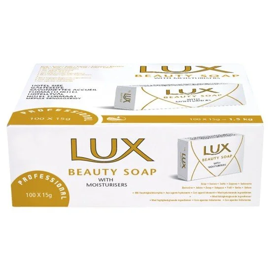 SAPONETTE DETERGENTI MONODOSE GR 15 X 100 LUX BEAUTY