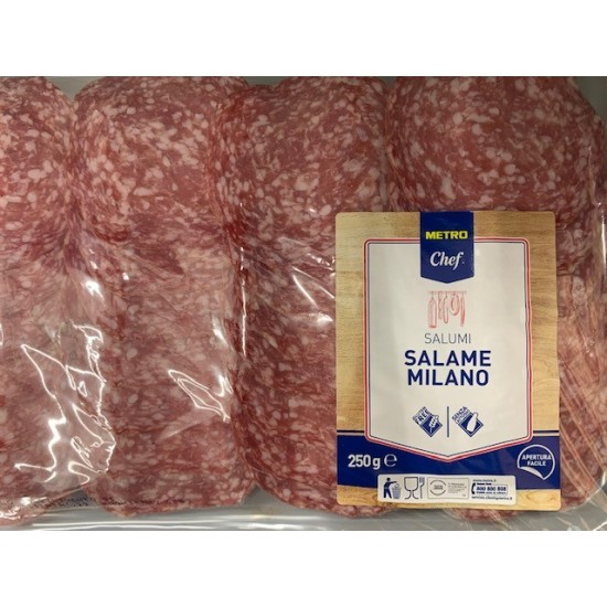 SALAME MILANO METRO CHEF 