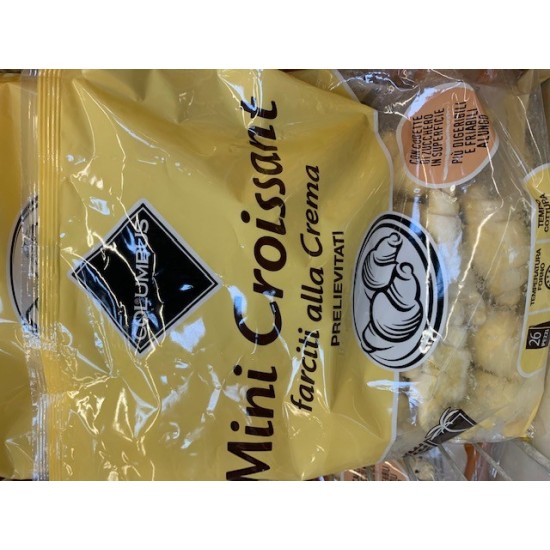 COLUMBUS MINI CROISSANT CREMA SURGELATI 26 PZ