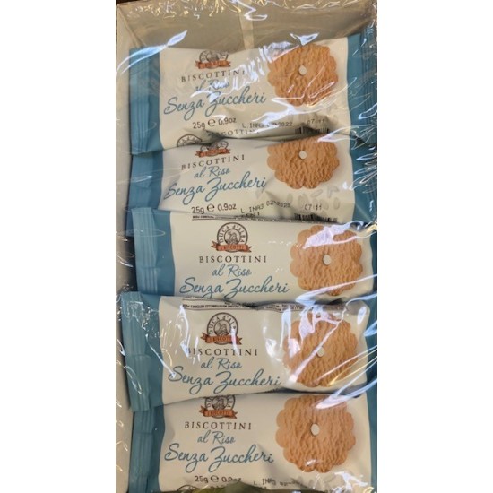 BISCOTTINI AL RISO SENZA ZUCCHERO 30 PZ