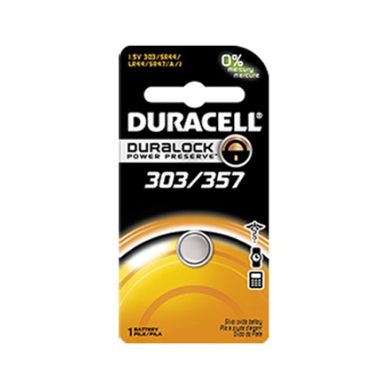 BATTERIA DURACELL 357/303