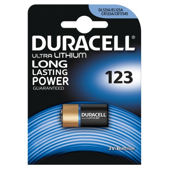 BATTERIA DURACELL 123