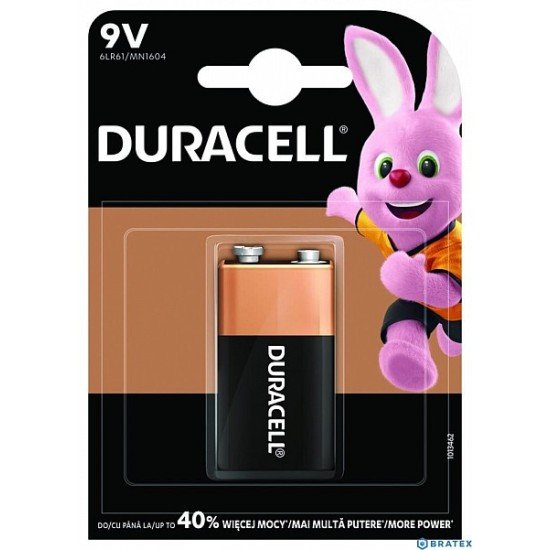 BATTERIA DURACELL 9V BATTERIA DURACELL 9V