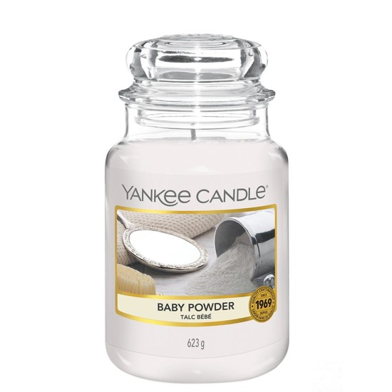 YANKEE CANDLE (GIARA MEDIA)-BABY POWDER TALC BEBE'