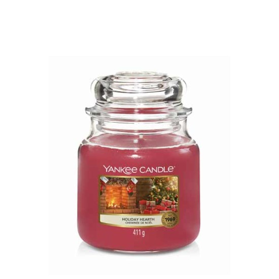 YANKEE CANDLE (GIARA MEDIA)-HOLIDAY HEARTH