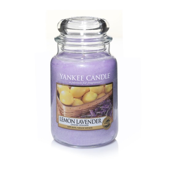 YANKEE CANDLE (GIARA GRANDE)-LEMON LAVENDER