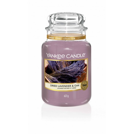 YANKEE CANDLE (GIARA GRANDE)-DRIED LAVENDER 8 OAK