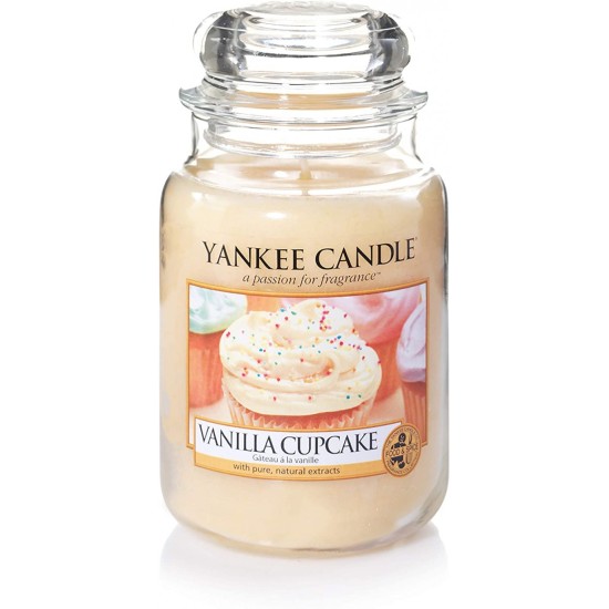 YANKEE CANDLE (GIARA GRANDE)-VANILLA CUPCAKE