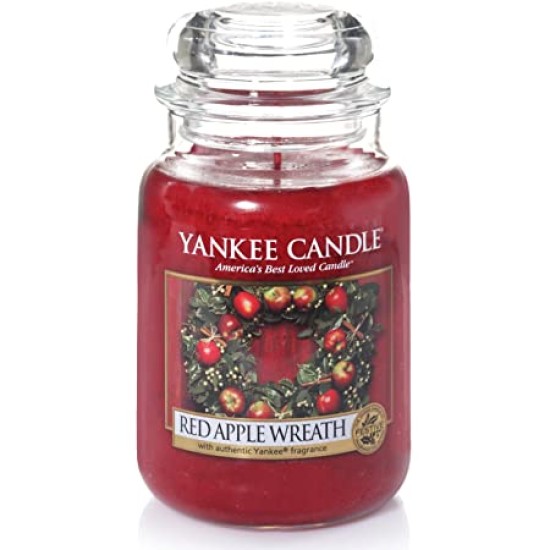  YANKEE CANDLE (GIARA GRANDE)-RED APPLE WREATH