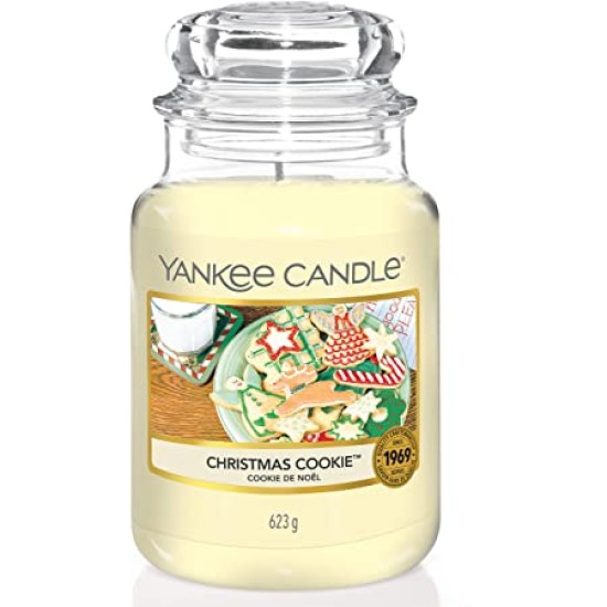 YANKEE CANDLE (GIARA GRANDE)-CRISTMAS COOKIE